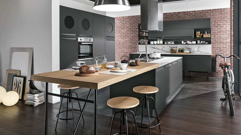 Una Cucina Alla Moda Scegli L Arredamento In Stile Industrial Mtm Arreda Gatteo