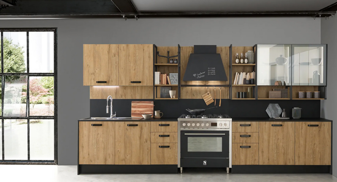 Una Cucina Alla Moda Scegli L Arredamento In Stile Industrial Mtm Arreda Gatteo